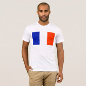 フランス国旗 Tシャツ (正面フル)