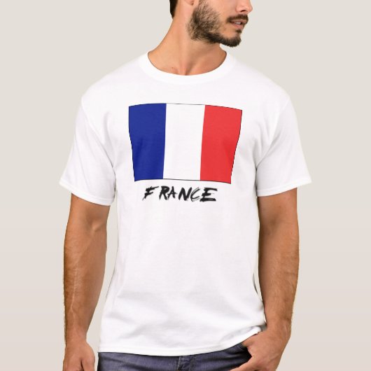 フランス国旗 Tシャツ (正面)