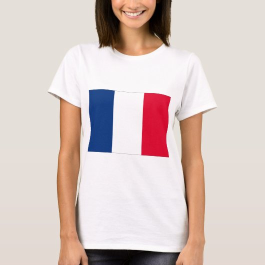 フランス国旗 Tシャツ (正面)
