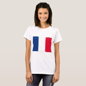 フランス国旗 Tシャツ (正面フル)