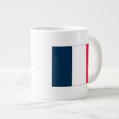 フランス国歌の名が入ったフランス国旗マグ ジャンボコーヒーマグカップ (正面右)