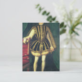 フランス国王チャールズ9世（1565年） ポストカード (スタンド正面)