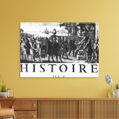 フランス国王ルイ14世の財団 キャンバスプリント (インサイチュ (リビング))