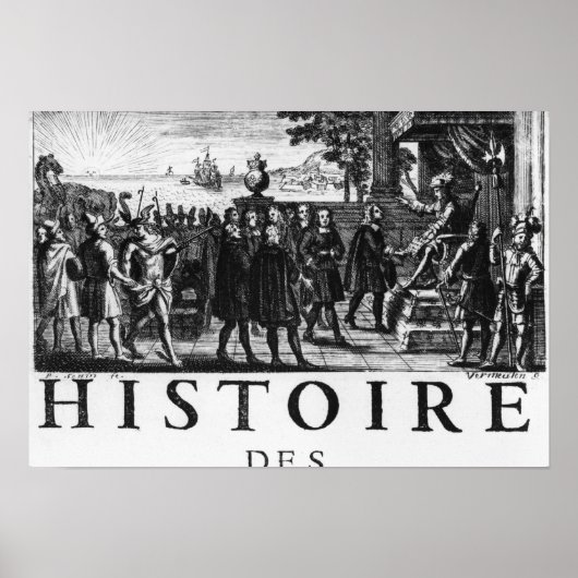 フランス国王ルイ14世の財団 ポスター (正面)