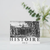 フランス国王ルイ14世の財団 ポストカード (スタンド正面)