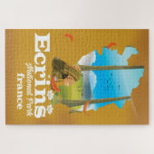 フランス国立公園都市 ジグソーパズル (横)