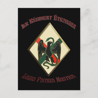 フランス外人部隊 1er RE Legio Patria Nostra ポストカード