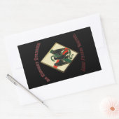 フランス外人部隊 1er RE Legio Patria Nostra 長方形シール (封筒)