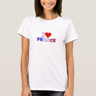 フランス大好き Tシャツ