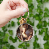 フランス女王マリー・アントワネットポートレート キーホルダー (手)