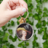 フランス女王マリー・アントワネットポートレート キーホルダー (手)