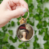 フランス女王マリー・アントワネットポートレート キーホルダー (手)