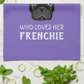 フランス好きな私 キッチンタオル (折り畳み)