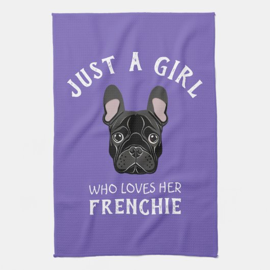 フランス好きな私 キッチンタオル (縦)