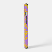 フランス帝国ダマスク模様 #4 iPhone 15ケース (左側面)
