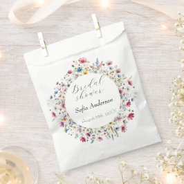 フランス庭園パーティーの花 フェイバーバッグ