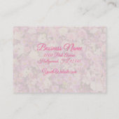 フランス庭園 - 写真/名刺を挿入 名刺 (裏面)