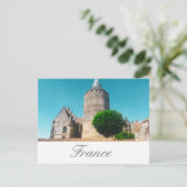 フランス建築フランスのシャトー ポストカード (スタンド正面)