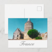 フランス建築フランスのシャトー ポストカード (正面/裏面)