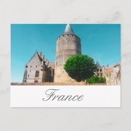 フランス建築フランスのシャトー ポストカード (正面)