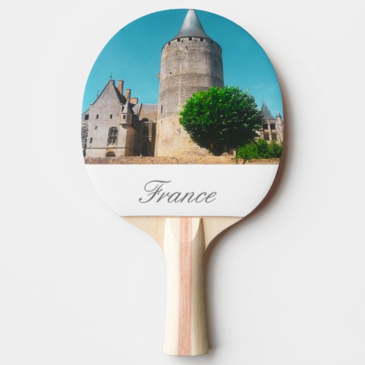 フランス建築フランスのシャトー 卓球ラケット (正面)