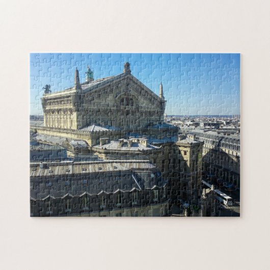 フランス建築フランスのパリ ジグソーパズル (横)