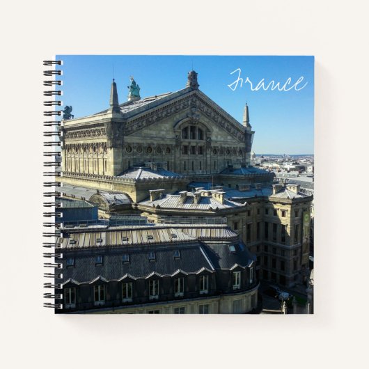 フランス建築フランスのパリ ノートブック (正面)