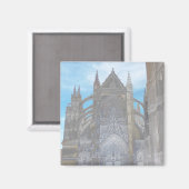 フランス建築フランスの大聖堂 マグネット (正面/裏面)