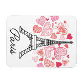 フランス愛パリ マグネット (横)