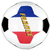 フランス愛国的サッカーフランスの国旗 サッカーボール (回転)