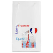 フランス愛国 スモールペーパーバッグ (正面)