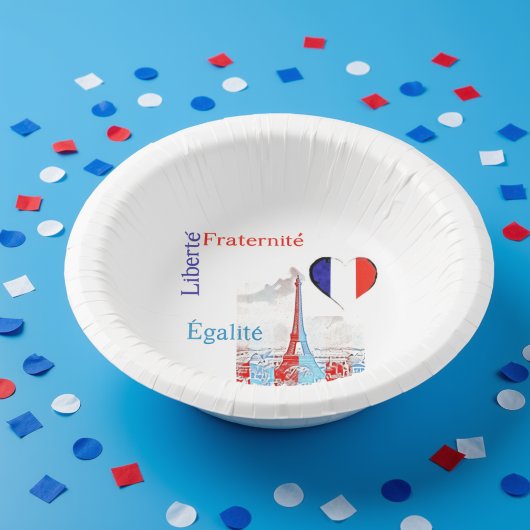 フランス愛国 ペーパーボウル