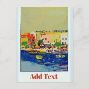 フランス旅行ポスター ポストカード