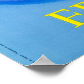 フランス旅行ポスター…冬のスポーツ ポスター (角)