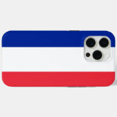 フランス旗 アップルiPhone 15 Pro Max ケース Case-Mate iPhoneケース (裏面 (横))