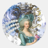 フランス最後の女王マリー・アントワネットが封印 ラウンドシール (正面)