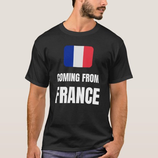 フランス来出身の Tシャツ (正面)