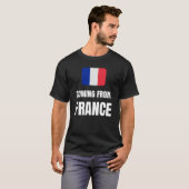 フランス来出身の Tシャツ (正面フル)