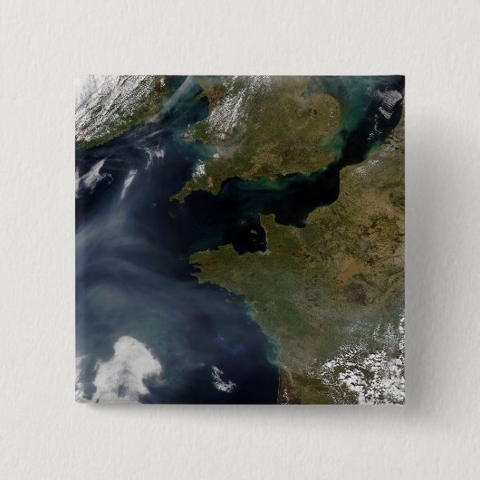 フランス汚染 缶バッジ (正面)