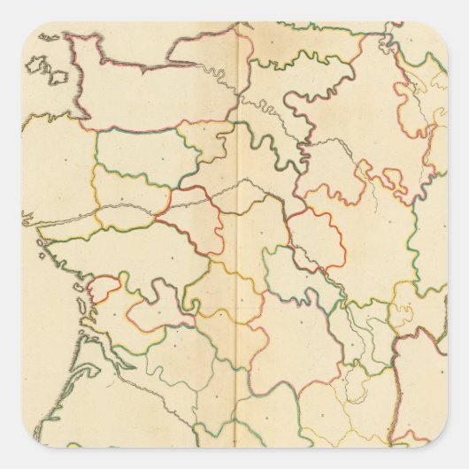 フランス河川概要 スクエアシール (正面)