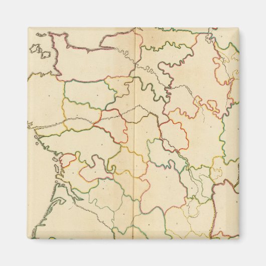 フランス河川概要 マグネット (正面)