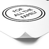 フランス海辺ビーチ旅行ポスター ポスター (角)