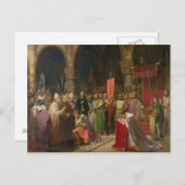 フランス王ルイ七世 ポストカード (正面/裏面)