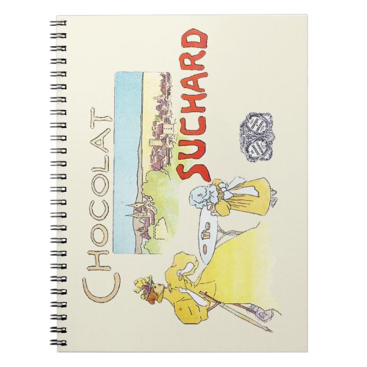 フランス産チョコレート ビクトリアン キャンディ シュガー ノートブック (正面)
