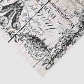 フランス田舎の花模様ハンプシャー羊 薄葉紙 (詳細)