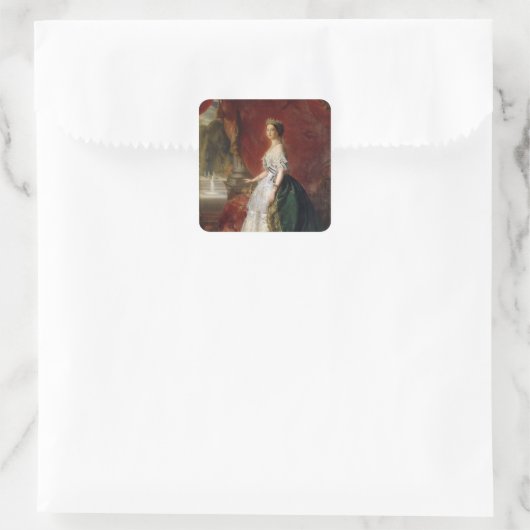 フランス皇后陛下のポートレート スクエアシール (バッグ)