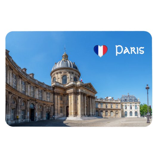 フランス研究所ファサード – パリ，フランス マグネット (横)