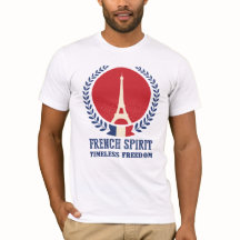 フランス精神 永遠の自由 Tシャツ