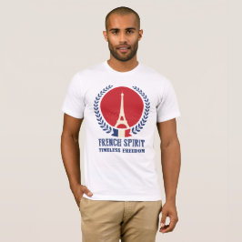 フランス精神 永遠の自由 Tシャツ