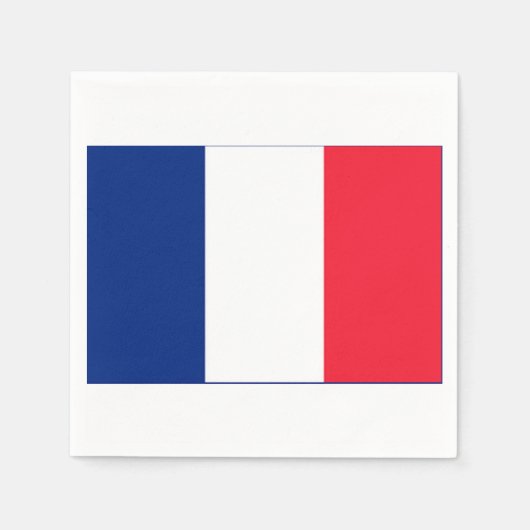 フランス紙パーティーナプキンス スタンダードカクテルナプキン (正面)